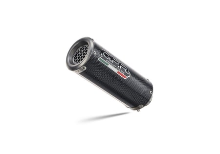 Piese moto - Sistem de evacuare complet GPR M3 E5.CO.K.172.3.CAT.M3.BT Matte Black including removable db killer and catalyst
