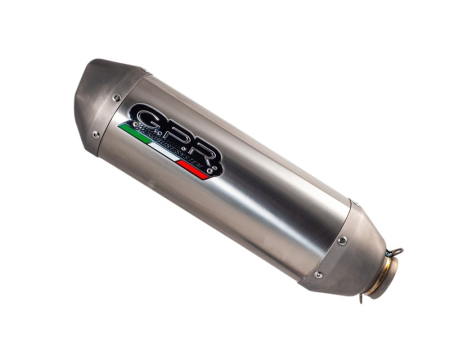 Sistem de evacuare complet GPR Pentacross Inox PNT.MX.72.1.FS.IO Brushed Stainless steel including removable db killer/spark arrestor [1]