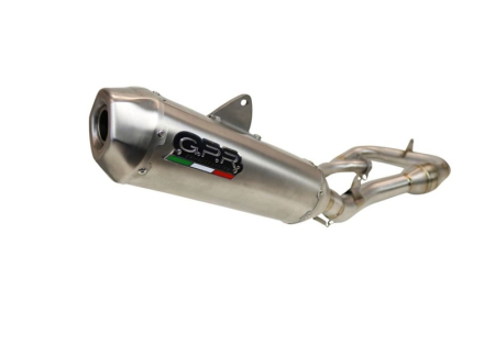 Sistem de evacuare complet GPR PENTACROSS PNT.MX.70.FS.FTT Brushed Titanium including removable db killer/spark arrestor [3]