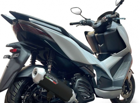 Sistem de evacuare complet GPR PENTASCOOTER HON.12 Matte Black including removable db killer and catalyst [3]