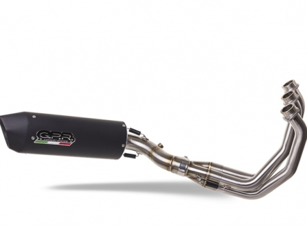 Sistem de evacuare complet GPR ROAD-STRADA CO.Y.224.RACEDB.FUNE Matte Black including removable db killer [1]