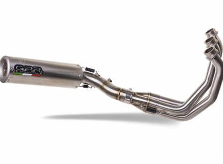 Sistem de evacuare complet GPR ROAD-STRADA CO.Y.224.RACEDB.M3.INOX Brushed Stainless steel including removable db killer [1]