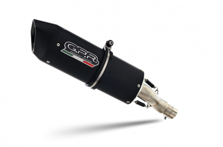 Sistem de evacuare complet GPR ROAD-STRADA E5.Y.337.3.CAT.FUNE Matte Black including removable db killer and catalyst [2]