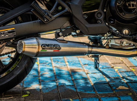 Piese moto - Sistem de evacuare complet GPR ULTRACONE E5.CO.K.172.3.CAT.ULTRA Brushed Stainless steel including removable db killer and catalyst