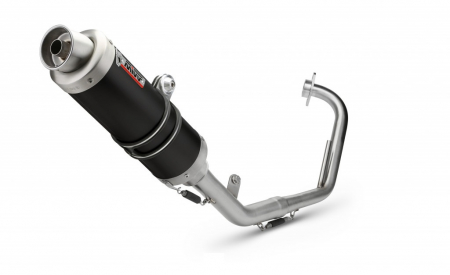 Piese moto - Sistem de evacuare complet MIVV GP Y.030.LXB Steel Black