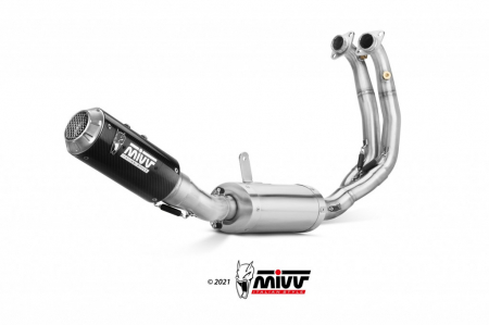 Piese moto - Sistem de evacuare complet MIVV MK3 A.013.SM3C Carbon