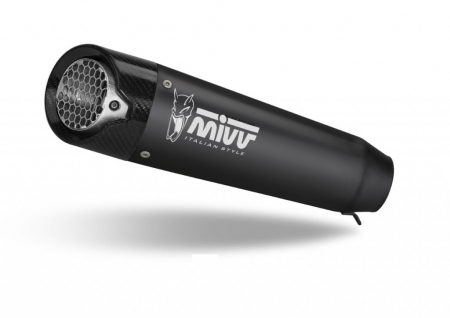 Piese moto - Sistem de evacuare complet MIVV X-M5 Y.068.SC5B Black Stainless Steel