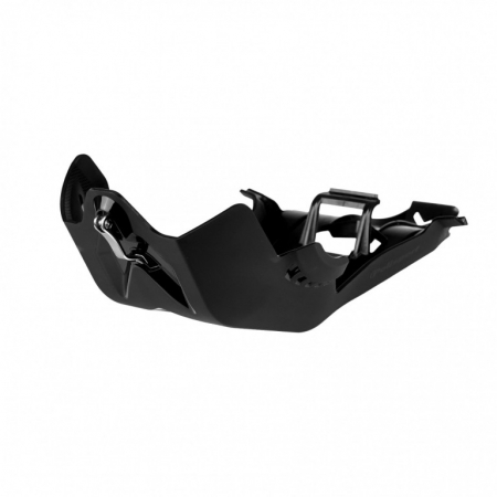 Piese moto - Skid Plate POLISPORT 8475400001 with link protector Negru