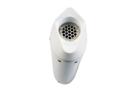 Slip-on exhaust GPR ALBUS EVO4 E5.D.137.3.CAT.ALB White glossy including removable db killer, link pipe and catalyst [2]