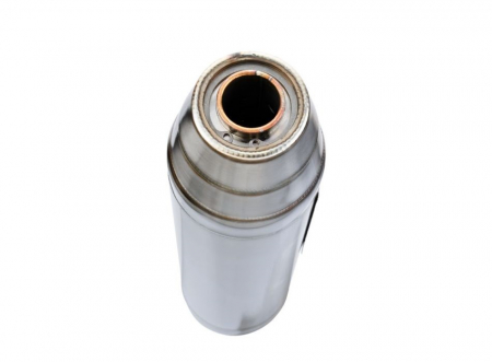 Slip-on exhaust GPR DEEPTONE INOX H.254.1.DE Brushed Stainless steel including removable db killer and link pipe [3]