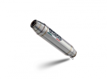 Piese moto - Slip-on exhaust GPR DEEPTONE INOX H.254.1.DE Brushed Stainless steel including removable db killer and link pipe