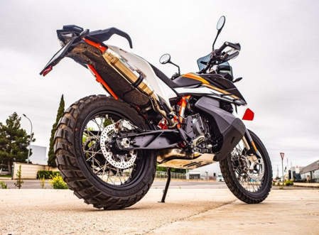 Slip-on exhaust GPR DEEPTONE INOX KT.108.1.RACE.DE Brushed Stainless steel including link pipe [5]