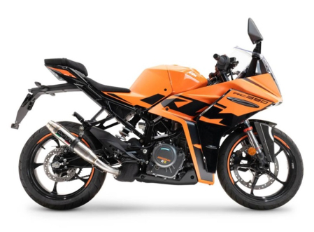 Slip-on exhaust GPR DEEPTONE INOX KT.209.3RACE.DE Brushed Stainless steel including link pipe [1]