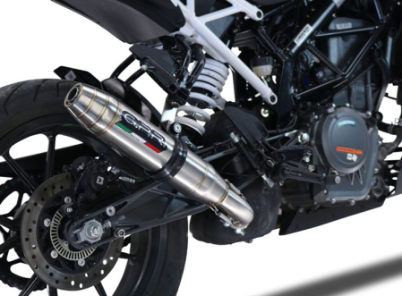 Slip-on exhaust GPR DEEPTONE INOX KT.209.RACE.DE Brushed Stainless steel including link pipe [5]
