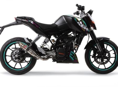 Slip-on exhaust GPR DEEPTONE INOX KT.60.RACE.DE Brushed Stainless steel including link pipe [4]