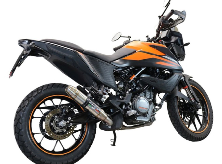 Slip-on exhaust GPR DEEPTONE INOX KT.99.2.RACE.DE Brushed Stainless steel including link pipe [5]