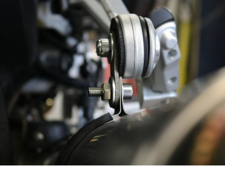 Slip-on exhaust GPR DUAL POPPY E5.BM.107.1.DUAL.PO Carbon look including removable db killer and link pipe [7]