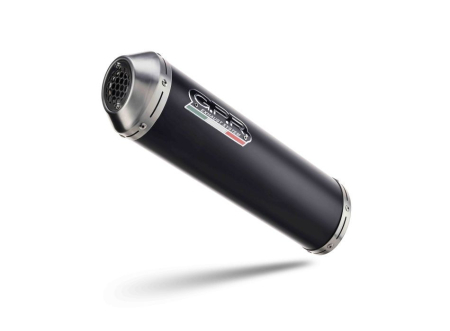 Piese moto - Slip-on exhaust GPR EVO4 ROAD SCOM.150.1.EVO4 Matte Black including removable db killer and link pipe