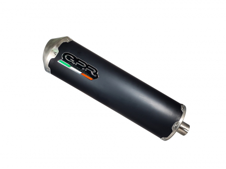 Piese moto - Slip-on exhaust GPR EVO4 ROAD SCOM.98.EVO4 Matte Black including removable db killer and link pipe