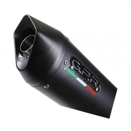 Slip-on exhaust GPR FURORE A.40.FUNE Matte Black including removable db killer and link pipe [2]