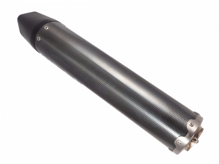 Slip-on exhaust GPR FURORE A.20.FUPO Matte Black including removable db killer and link pipe [1]