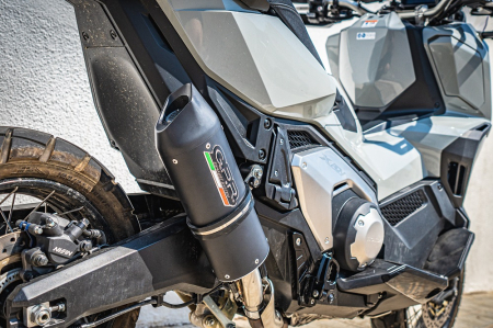 Slip-on exhaust GPR FURORE EVO4 HON.269.FNE5 Matte Black including removable db killer and link pipe [4]