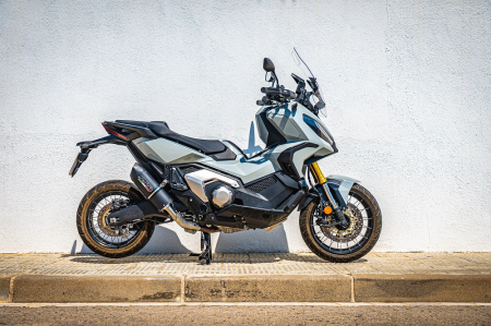 Slip-on exhaust GPR FURORE EVO4 HON.269.FNE5 Matte Black including removable db killer and link pipe [1]