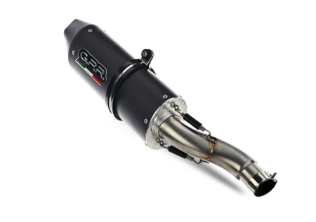 Slip-on exhaust GPR FURORE EVO4 NERO E5.BM.94.1.FNE4 Matte Black including removable db killer and link pipe [3]
