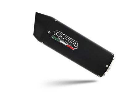 Slip-on exhaust GPR FURORE EVO4 NERO E5.BM.94.1.FNE4 Matte Black including removable db killer and link pipe [4]