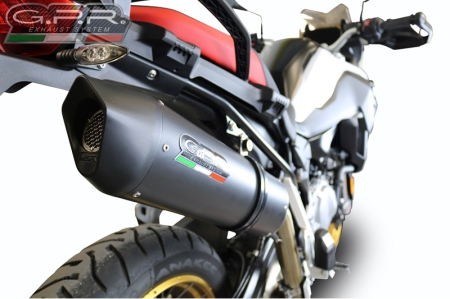 Slip-on exhaust GPR FURORE EVO4 NERO E5.BM.94.1.FNE4 Matte Black including removable db killer and link pipe [7]