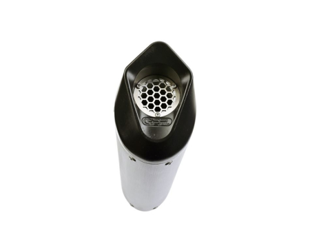 Slip-on exhaust GPR FURORE EVO4 NERO HON.262.1.FNE5 Matte Black including removable db killer and link pipe [2]