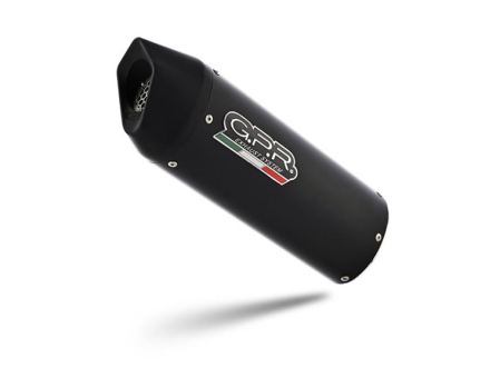 Piese moto - Slip-on exhaust GPR FURORE EVO4 NERO HON.269.1.FNE5 Matte Black including removable db killer and link pipe