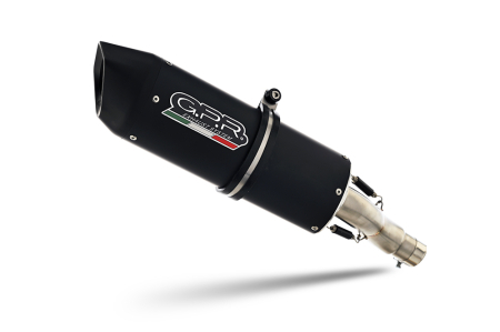 Piese moto - Slip-on exhaust GPR FURORE K.128.FUNE Matte Black