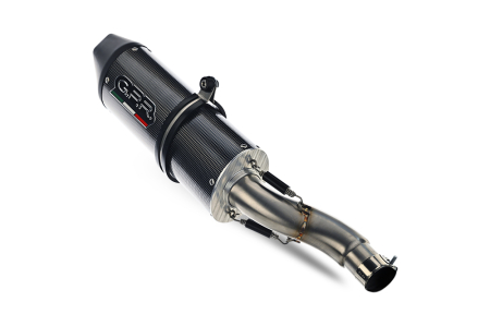 Slip-on exhaust GPR FURORE K.128.FUPO Matte Black [3]