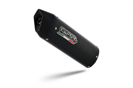 Slip-on exhaust GPR FURORE KTM.20.1.FUNE Matte Black including removable db killer and link pipe [1]