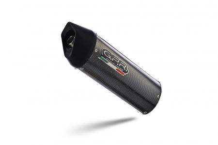 Slip-on exhaust GPR FURORE KTM.20.1.FUPO Matte Black including removable db killer and link pipe [1]
