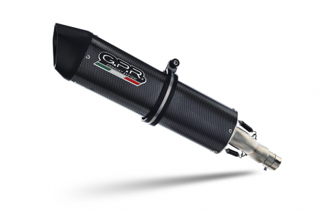 Piese moto - Slip-on exhaust GPR FURORE KTM.20.1.FUPO Matte Black including removable db killer and link pipe