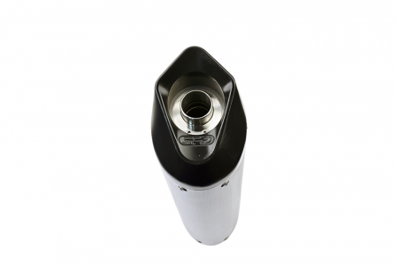 Slip-on exhaust GPR FURORE KTM.CAT.43.1.FUNE Matte Black including removable db killer, link pipe and catalyst [2]