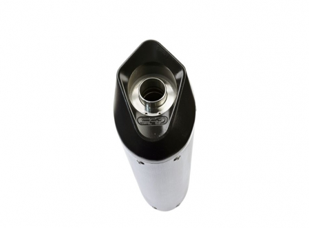 Slip-on exhaust GPR FURORE NERO H.254.1.FUNE Matte Black including removable db killer and link pipe [2]
