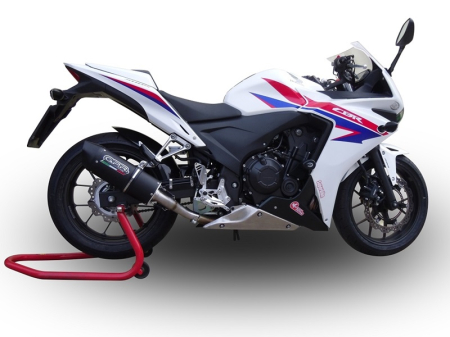 Slip-on exhaust GPR FURORE NERO H.254.FUNE Matte Black including removable db killer and link pipe [4]