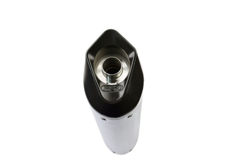 Slip-on exhaust GPR FURORE NERO K.133.CAT.FUNE Matte Black including removable db killer, link pipe and catalyst [3]