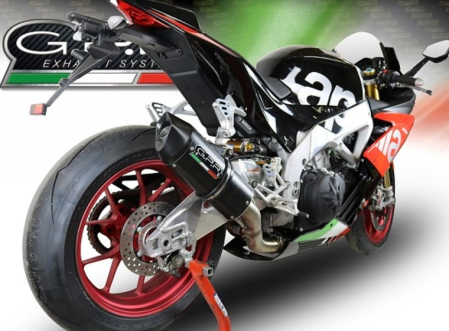 Slip-on exhaust GPR FURORE NERO K.17.CAT.FUNE Matte Black including removable db killer, link pipe and catalyst [6]