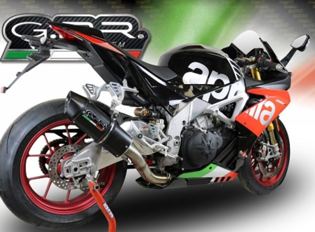 Slip-on exhaust GPR FURORE NERO K.17.CAT.FUNE Matte Black including removable db killer, link pipe and catalyst [5]