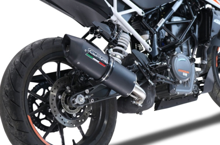 Slip-on exhaust GPR FURORE NERO KT.208.RACE.FUNE Matte Black including link pipe [6]