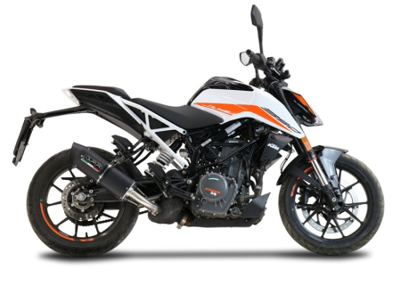 Slip-on exhaust GPR FURORE NERO KT.208.RACE.FUNE Matte Black including link pipe [7]