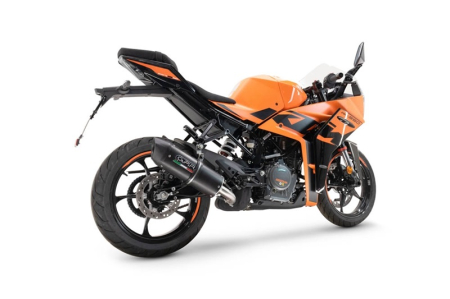 Slip-on exhaust GPR FURORE NERO KT.209.3RACE.FUNE Matte Black including link pipe [5]