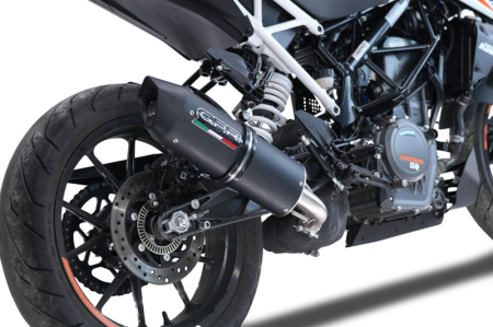 Slip-on exhaust GPR FURORE NERO KT.209.RACE.FUNE Matte Black including link pipe [5]