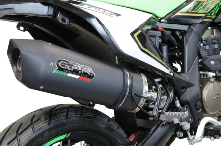Slip-on exhaust GPR FURORE NERO KT.60.RACE.FUNE Matte Black including link pipe [6]