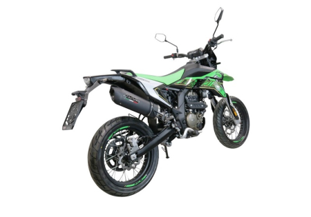 Slip-on exhaust GPR FURORE NERO KT.60.RACE.FUNE Matte Black including link pipe [5]