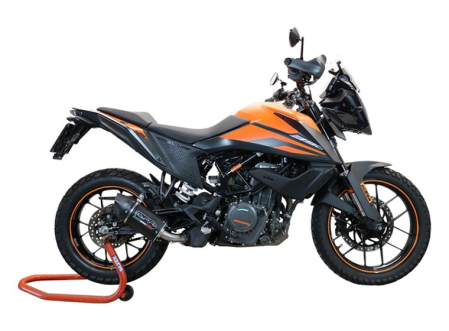 Slip-on exhaust GPR FURORE NERO KT.99.2.RACE.FUNE Matte Black including link pipe [5]